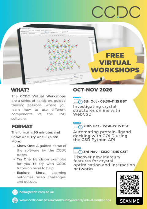 [CCDC workshops autumn 2026]